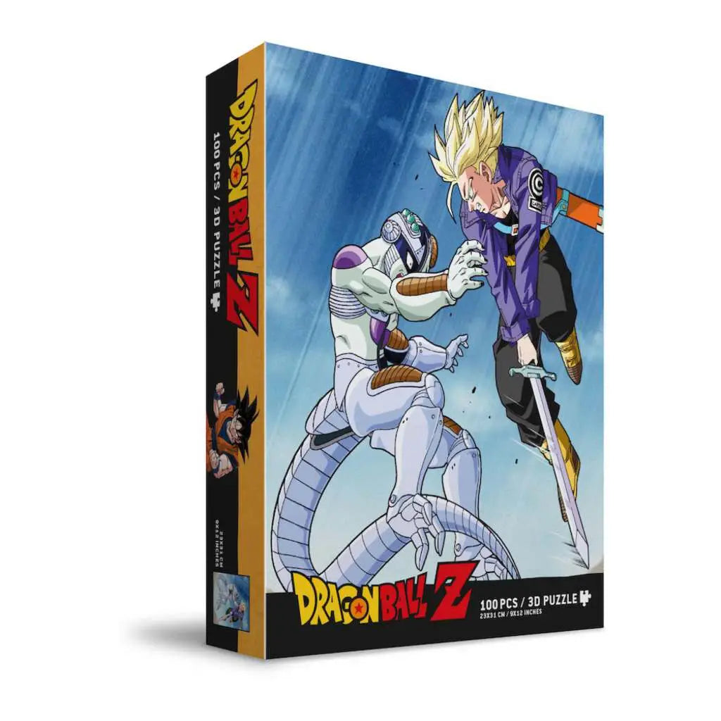 Puzzle 3D Trunks Vs Frieza Dragon Ball Z 100 piezas