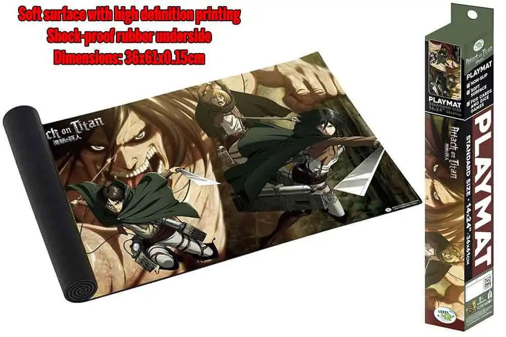 ATTACK ON TITAN PLAYMAT ATTACK TITAN Frikytopia