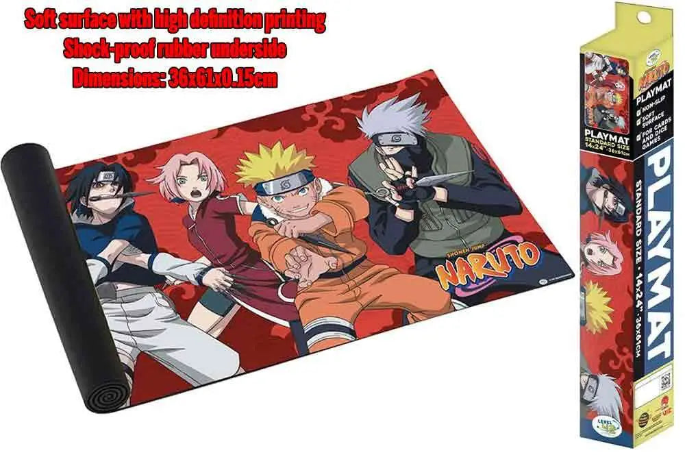 NARUTO PLAYMAT KAKASHI TEAM Frikytopia