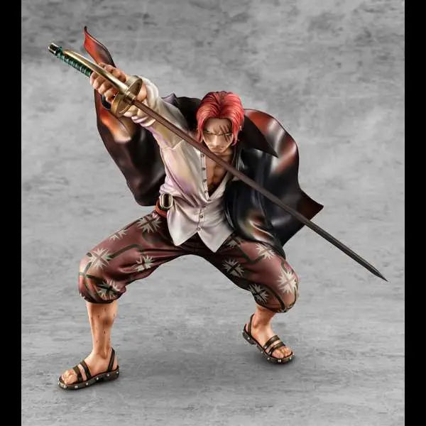 ONE PIECE POP RED HAIRED SHANKS STATUE Frikytopia