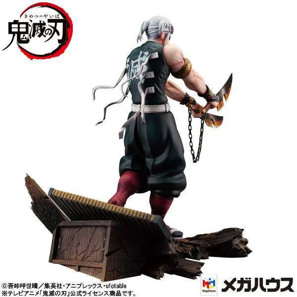 Figura megahouse demon slayer kimetsu no yaiba estatua g e m 1 8 tengen