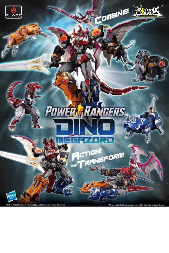 POWER RANGERS GO KARA KURI DINO MEGAZORD Frikytopia