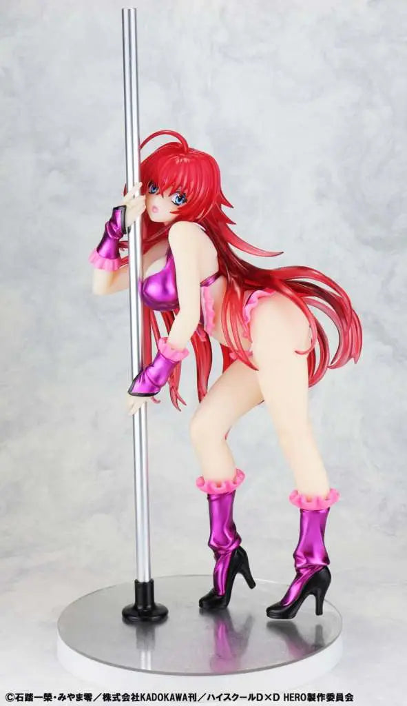 HIGH SCHOOL DxD RIAS POLE DANCE PURPLE S