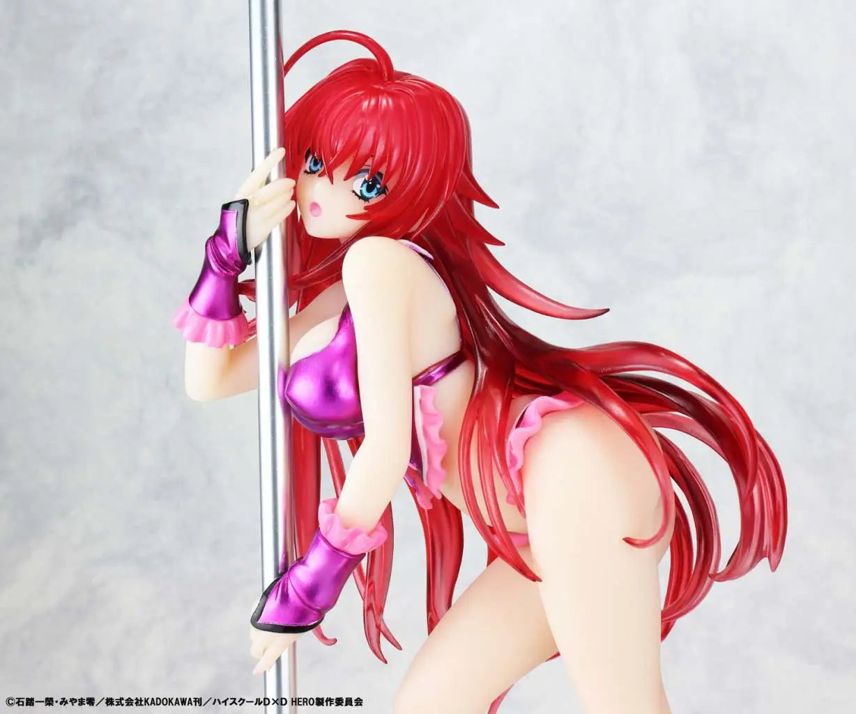 HIGH SCHOOL DxD RIAS POLE DANCE PURPLE S