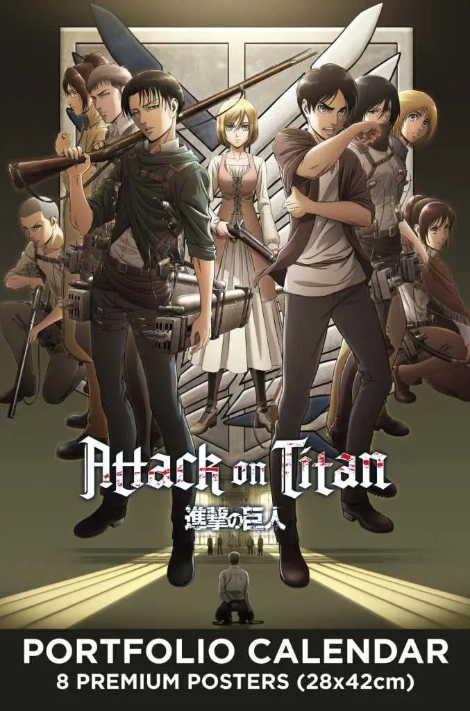 ATTACK ON TITAN 2023 CALENDAR Frikytopia