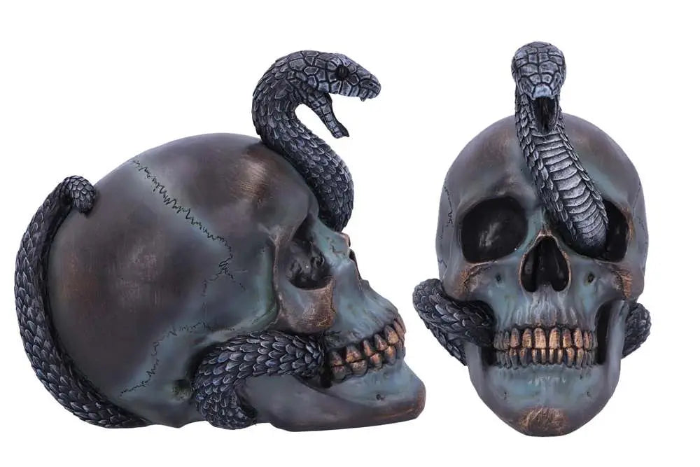SERPENTINE FATE GOTHIC SNAKE SKULL Frikytopia