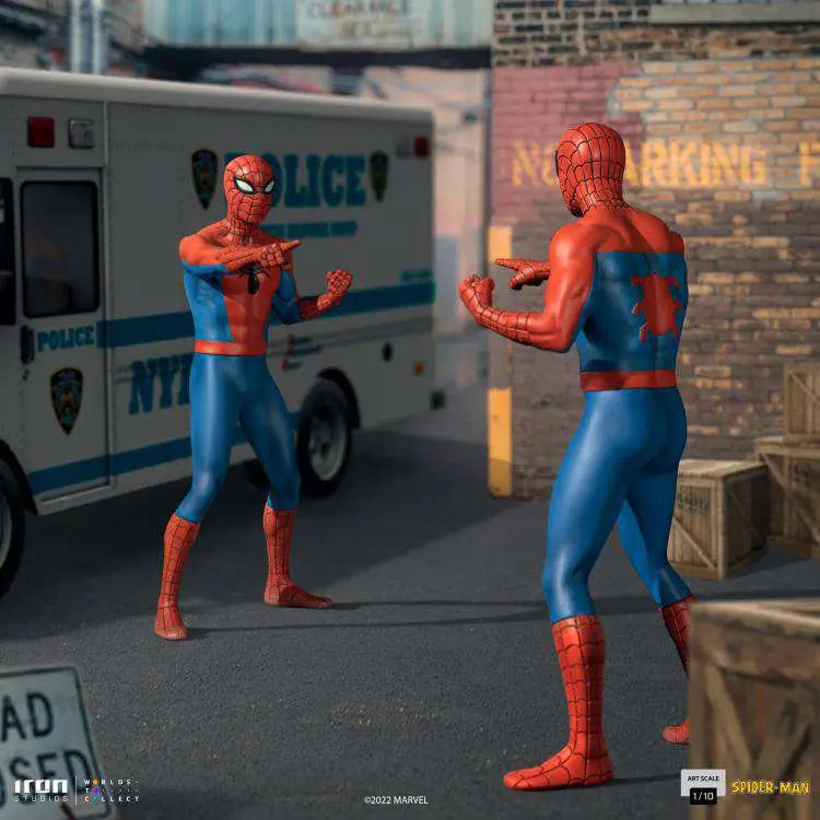 SPIDER-MAN ANIMATED 60S 1/10 Estatua