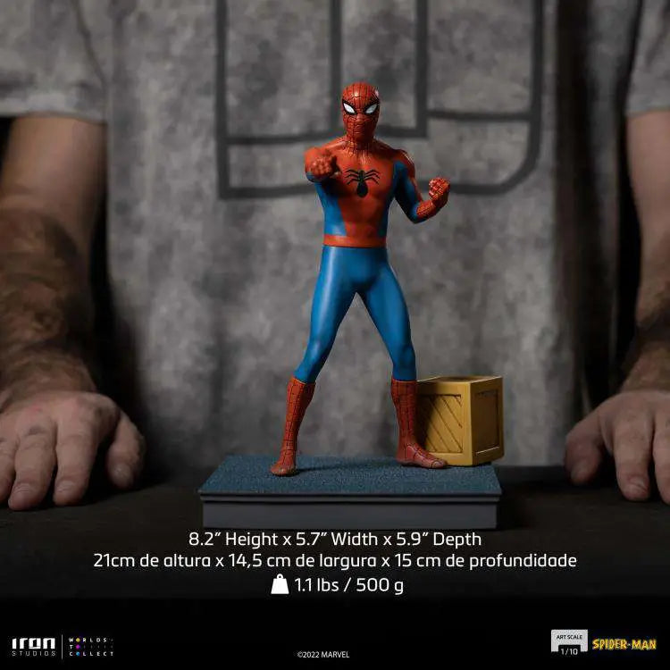 SPIDER-MAN ANIMATED 60S 1/10 Estatua