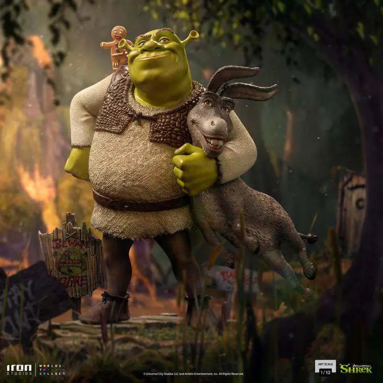 SHREK + DONKEY 1/10 STATUE Frikytopia