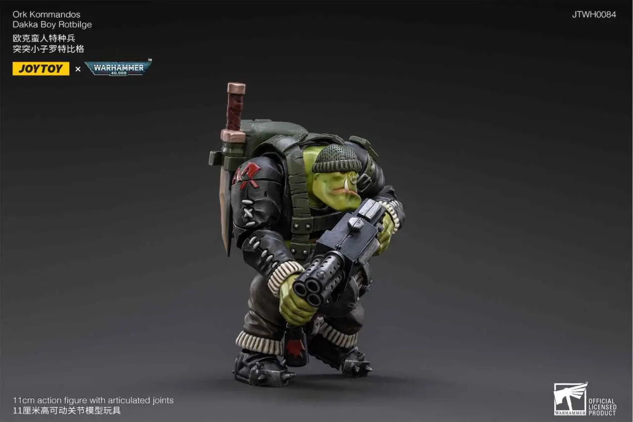 WH40K ORK KOMMANDOS DAKKA BOY ROTBILGE Frikytopia