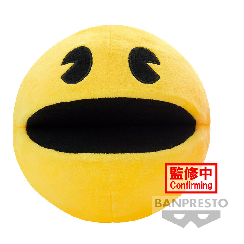 Peluche banpresto pac man big plush pac man 18cm