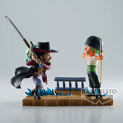 Figura banpresto one piece world collectable log stories zoro