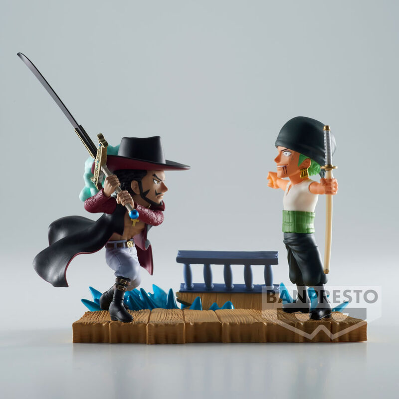 Figura banpresto one piece world collectable log stories zoro Frikytopia