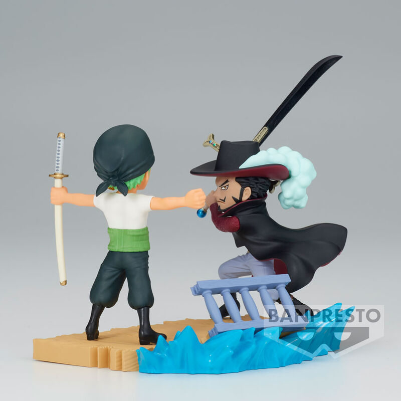 Figura banpresto one piece world collectable log stories zoro