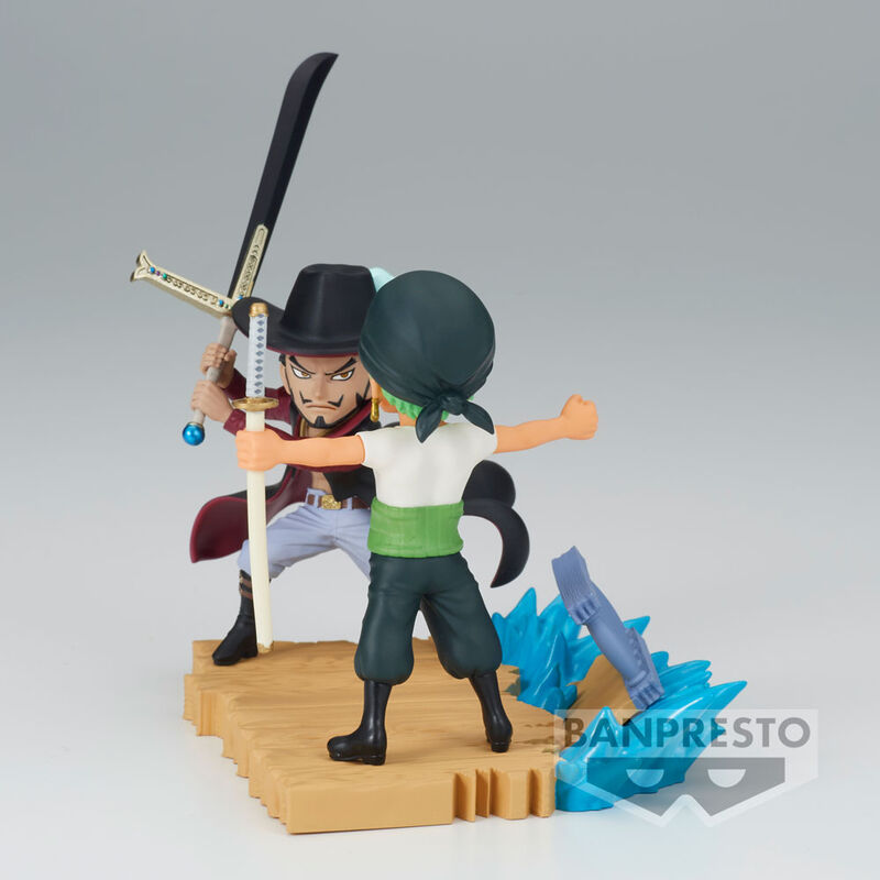 Figura banpresto one piece world collectable log stories zoro