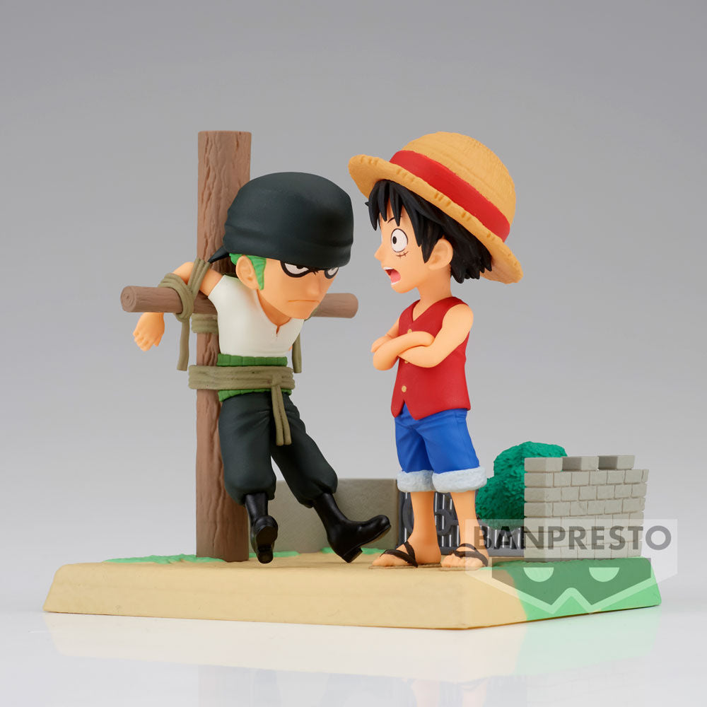 Figura Monkey D Luffy Shanks Fluffy Puffy One Piece