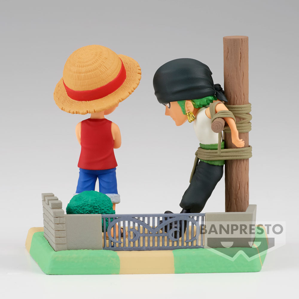 Figura Monkey D Luffy Shanks Fluffy Puffy One Piece