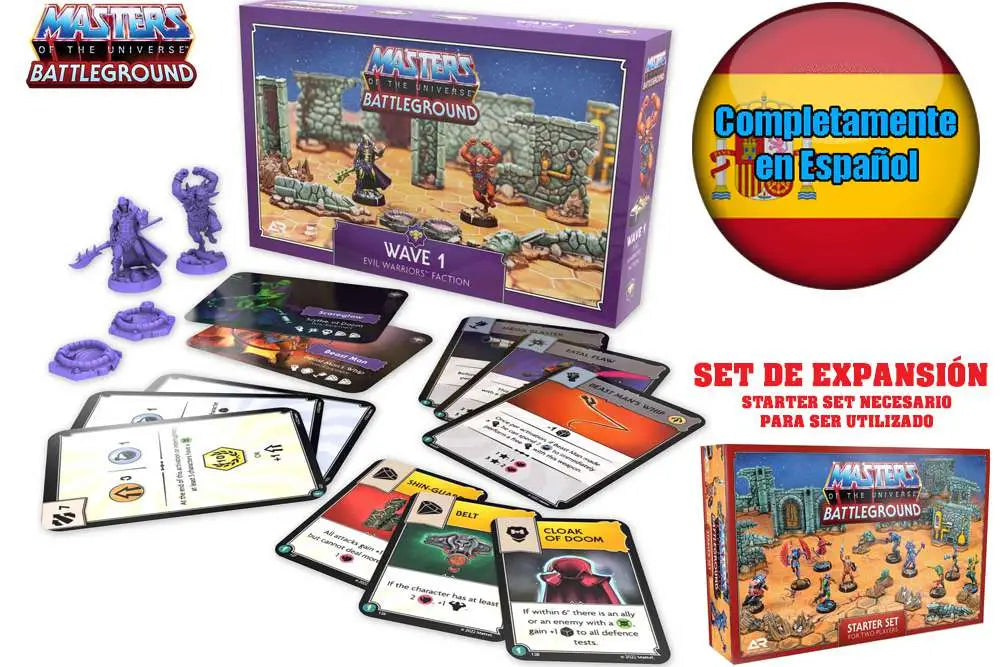 Motu:Battleground - Wave 1 - Evil Warriors Faction SPA Frikytopia