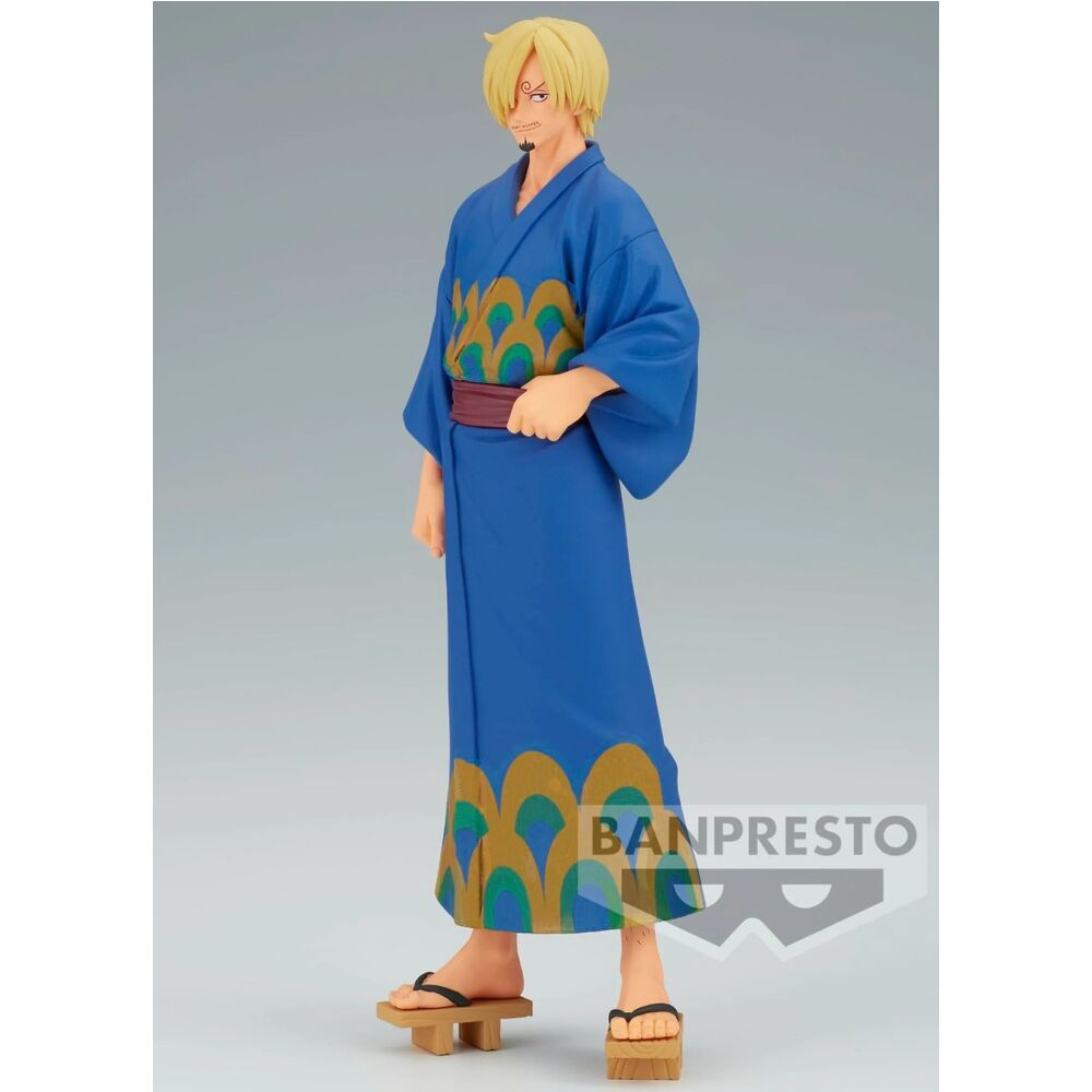 Figura banpresto one piece wanokuni dxf grandline series sanji