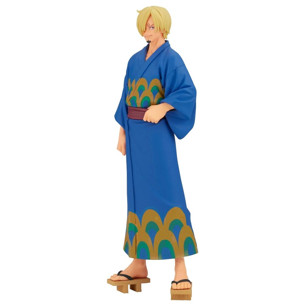 Figura banpresto one piece wanokuni dxf grandline series sanji