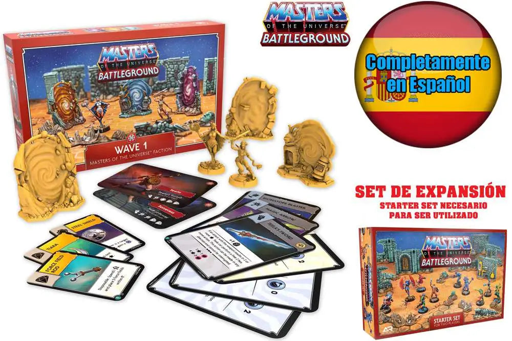 Motu:Battleground - Wave 1 - Masters Of The Universe Faction SPA Frikytopia