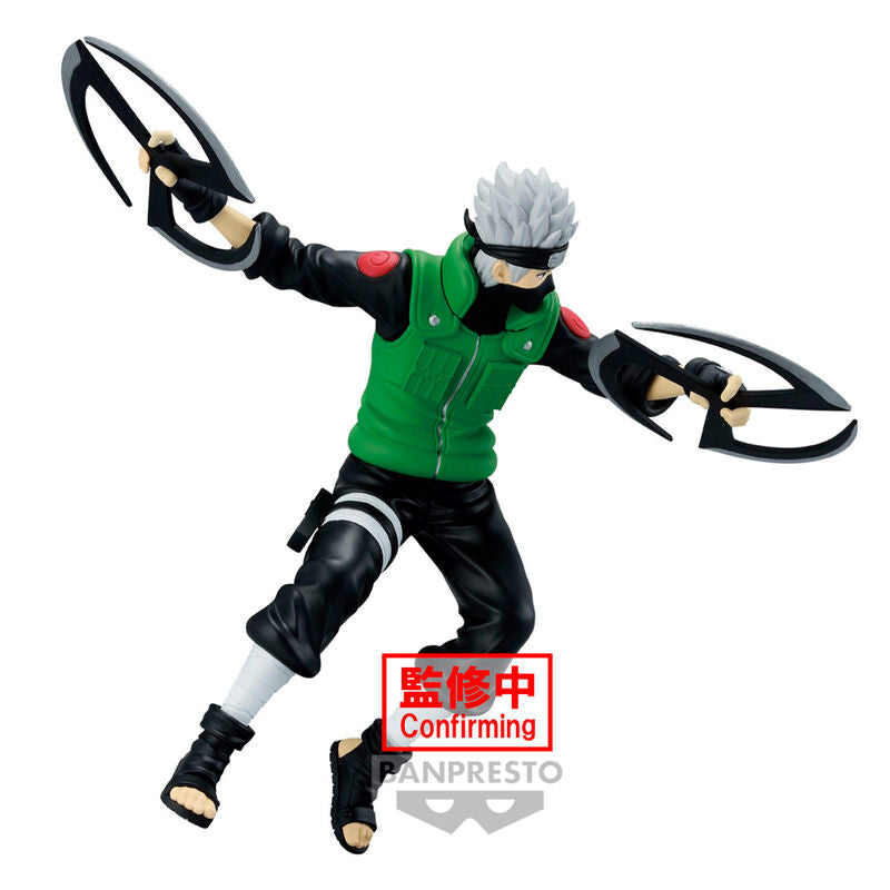 Figura banpresto naruto narutop99 kakashi hatake 13cm