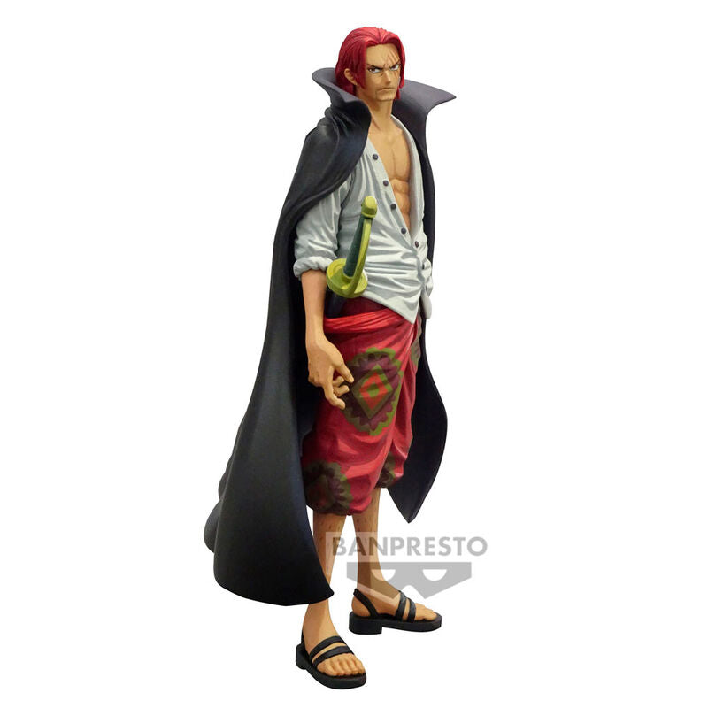 Figura banpresto one piece king of artist shanks manga dimensions