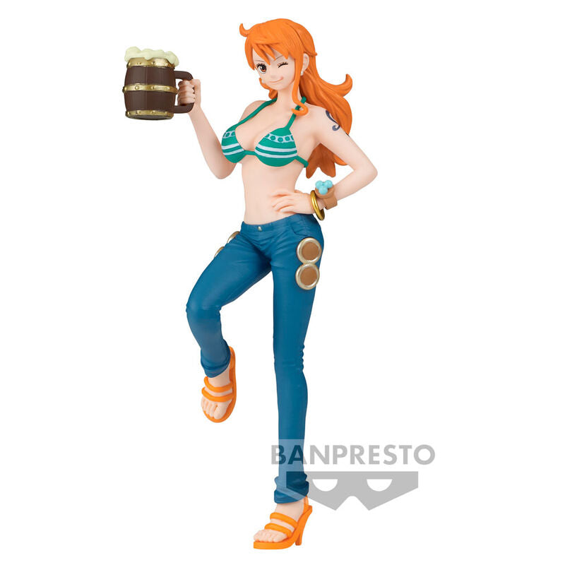 Figura banpresto one piece its a banquet nami 16cm