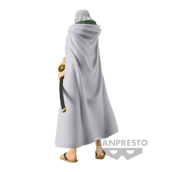 Figura banpresto one piece wanokuni dxf grandline series silver rayleigh