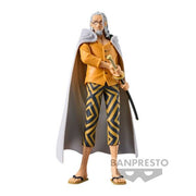 Figura banpresto one piece wanokuni dxf grandline series silver rayleigh