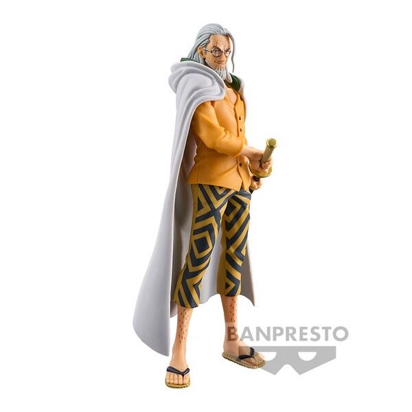 Figura banpresto one piece wanokuni dxf grandline series silver rayleigh