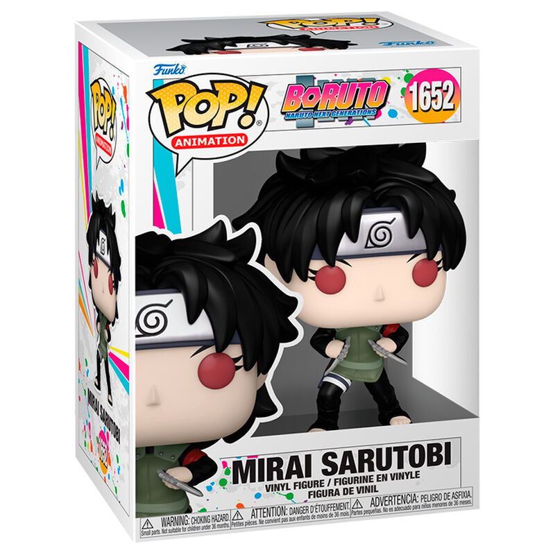 Boruto Naruto Next Generations Figura POP Animation Mirai Sarutobi Frikytopia