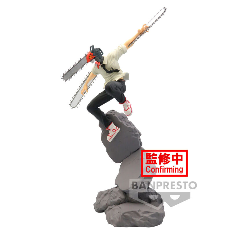 Figura banpresto chainsaw man combination battle chainsaw man 18cm