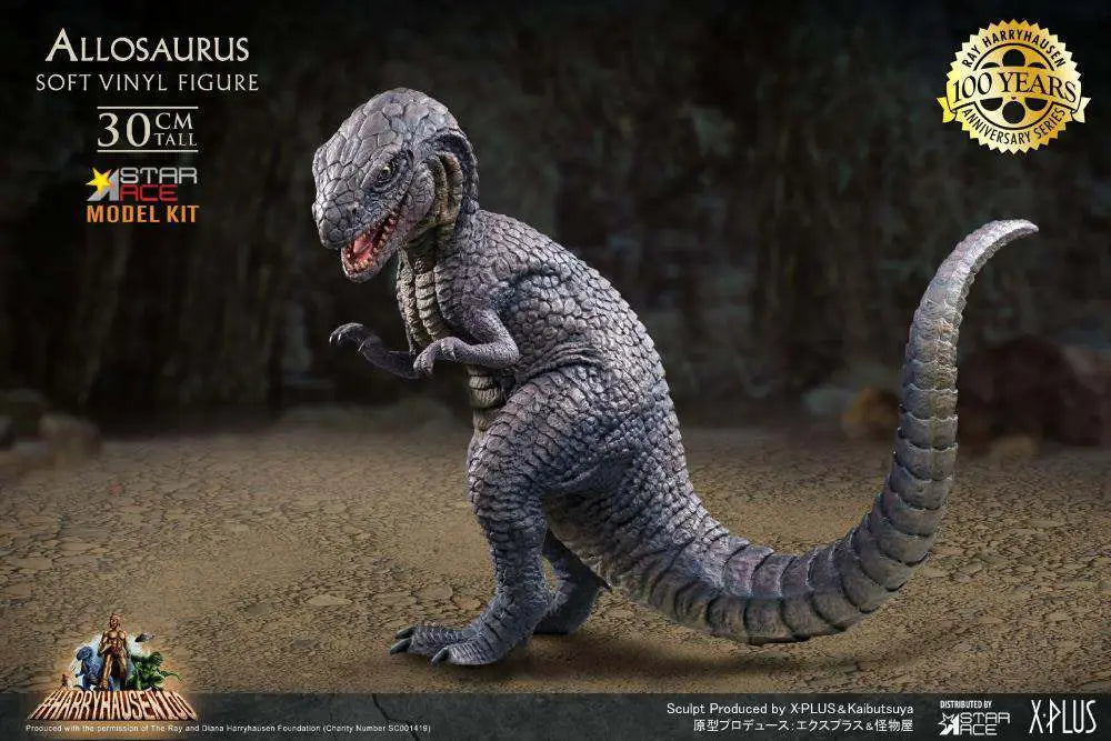 RAY HARRYHAUSEN ALLOSAURUS MODEL KIT Frikytopia