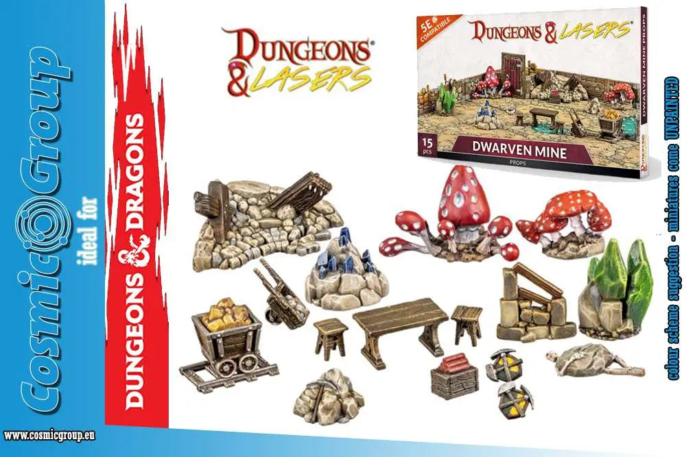 D&L DWARVEN MINE PROPS Frikytopia