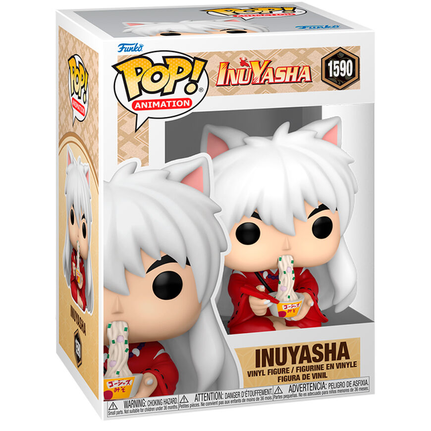 Inuyasha POP Animation Vinyl Figura Inuyasha Eating 9 cm