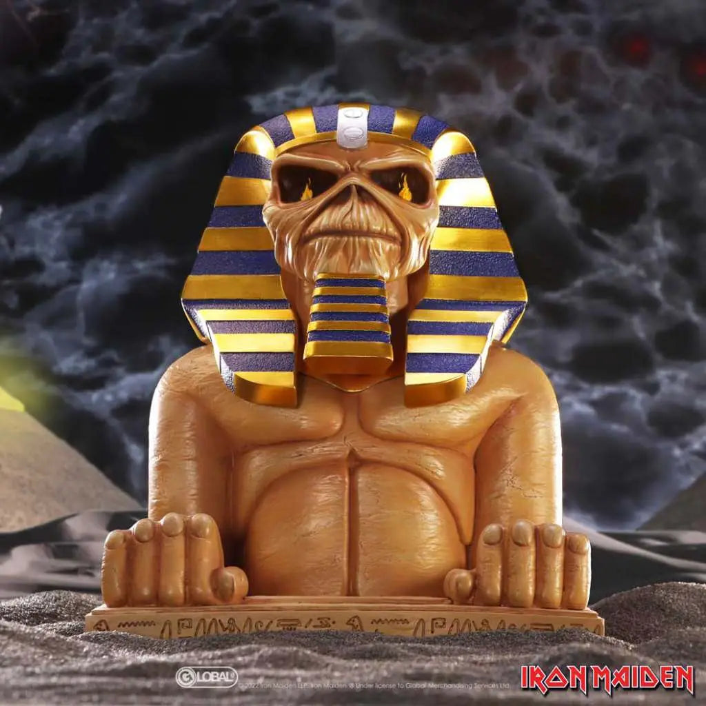 IRON MAIDEN POWERSLAVE Busto Caja