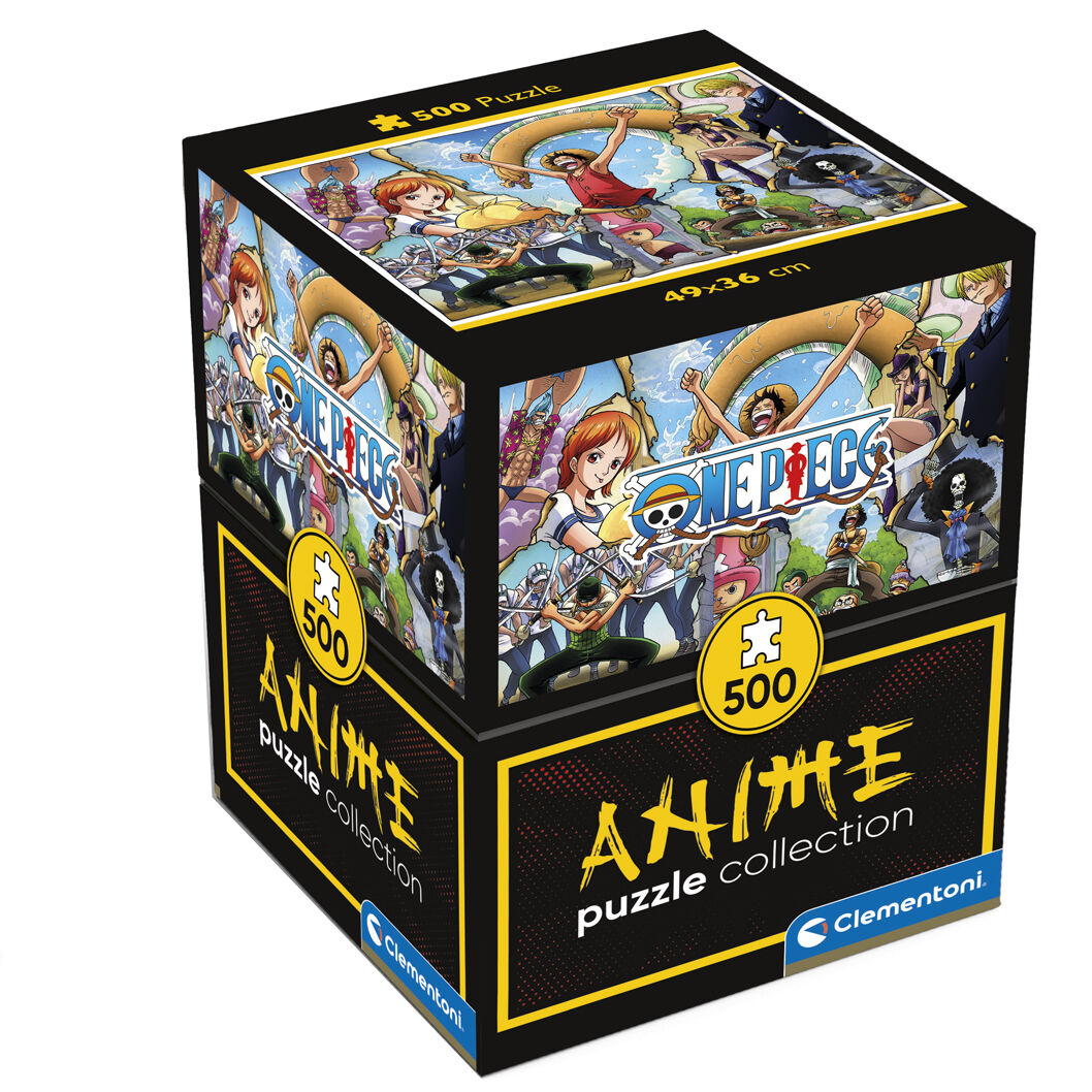 Puzzle Clementoni One Piece 500 piezas Tripulacion