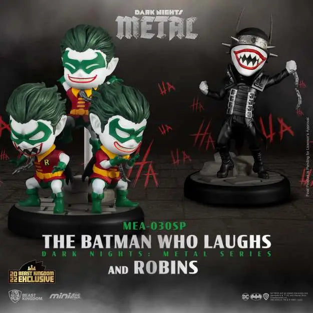 MINI EGG ATT BATMAN WHO LAUGHS + ROBIN Frikytopia