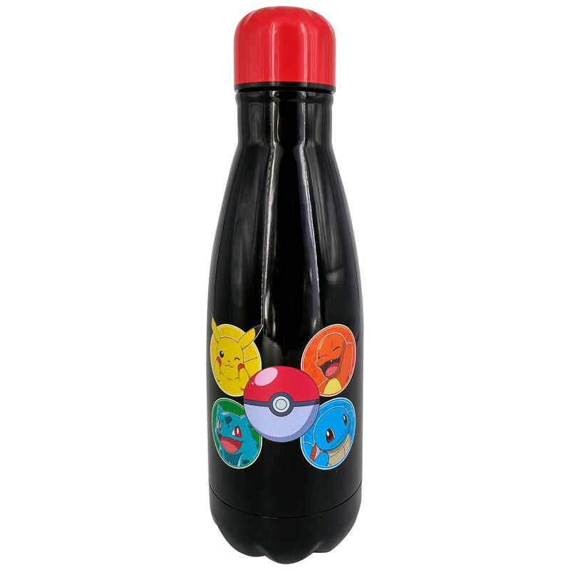 Botella acero inoxidable Pokemon 500ml Frikytopia