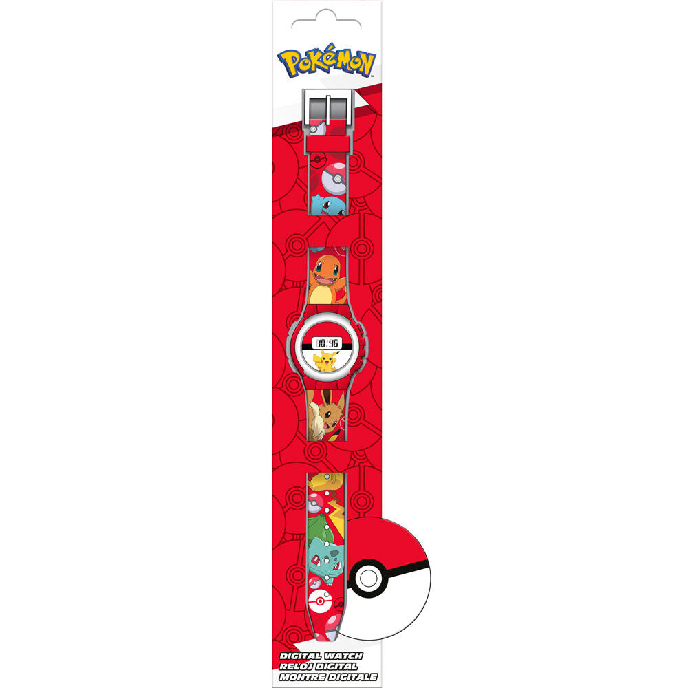 Reloj digital Pokemon Frikytopia