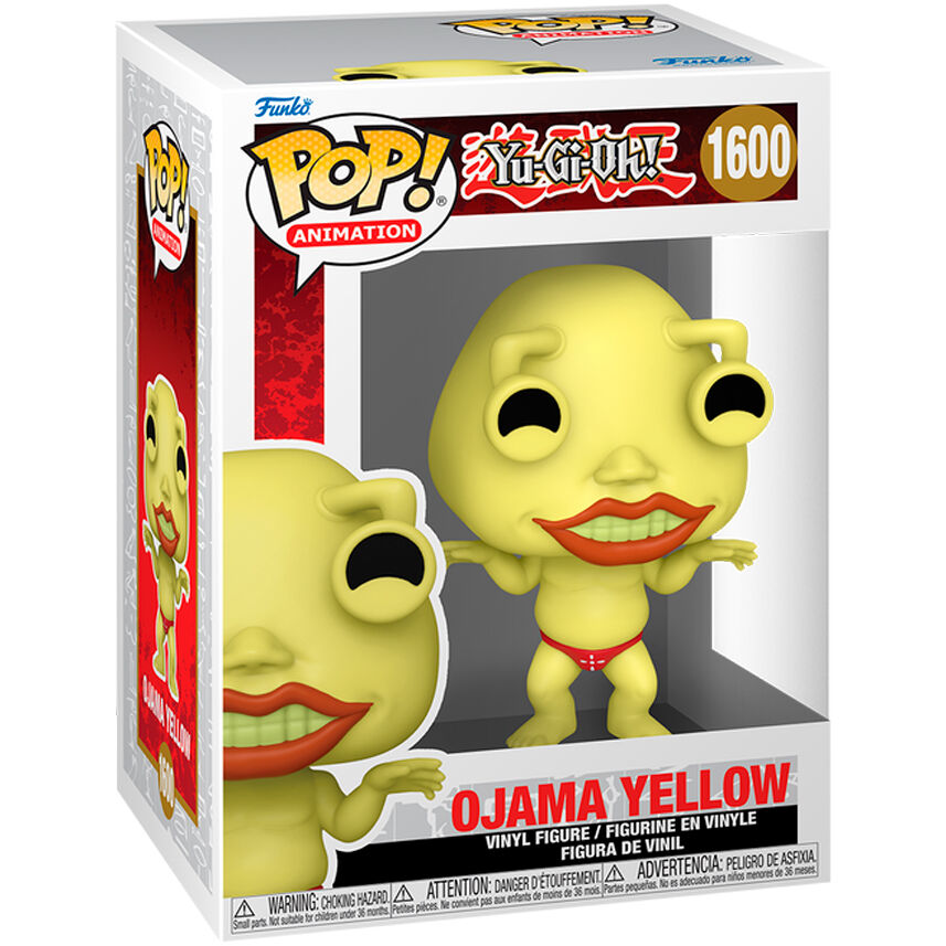 Yu-Gi-Oh Pop Animation Vinyl Figura Ojama Yellow 9 cm