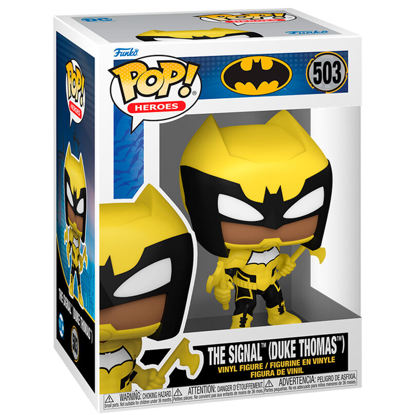 DC Comics Series Figura POP Heroes Vinyl Batman War Zone Duke Thomas