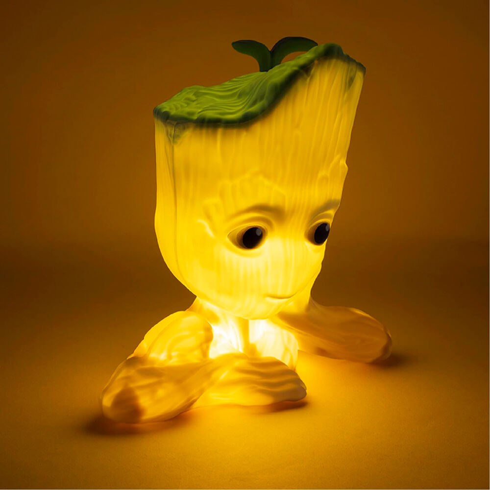 Lampara con sonido paladone marvel groot