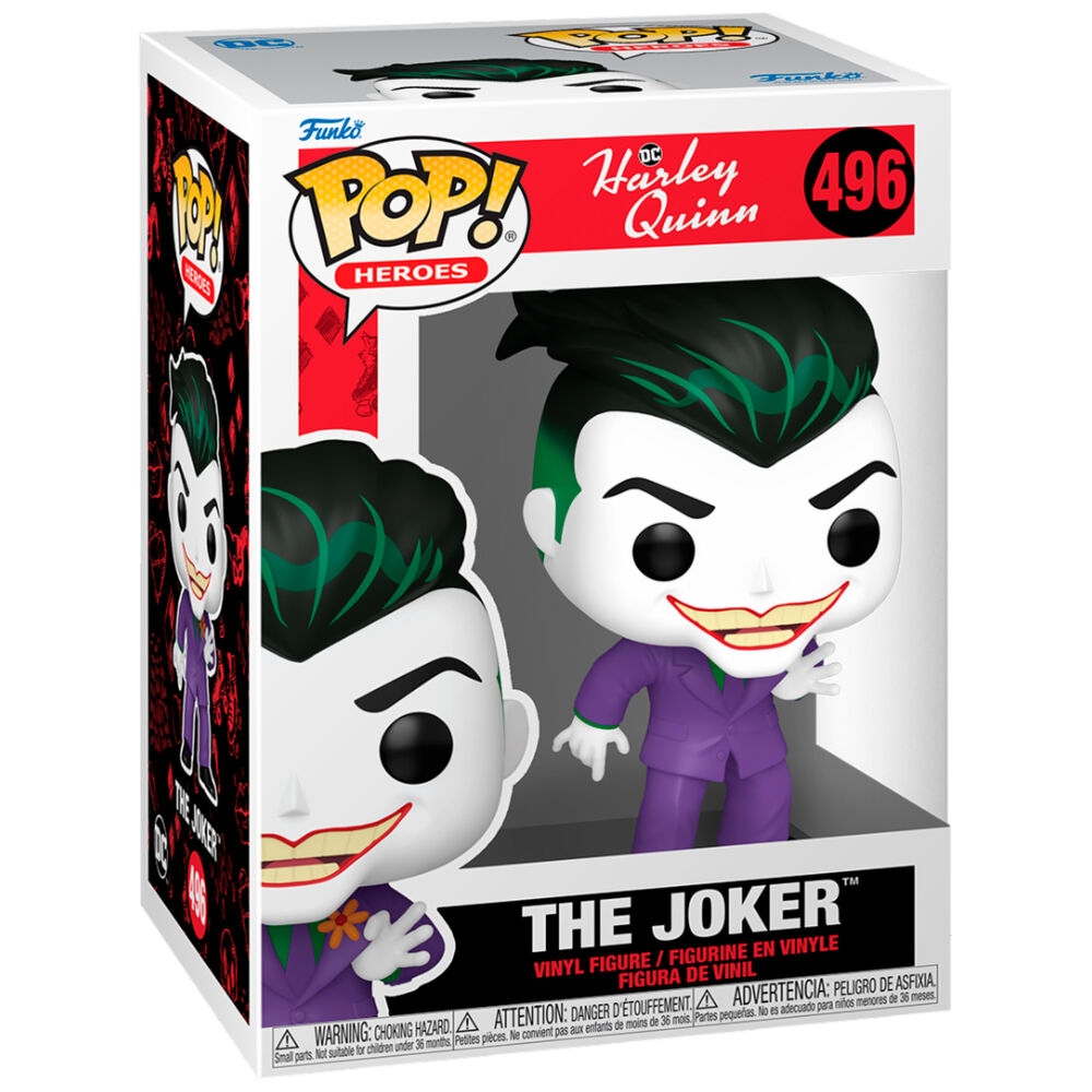 Funko pop heroes harley quinn animated series the joker 75850