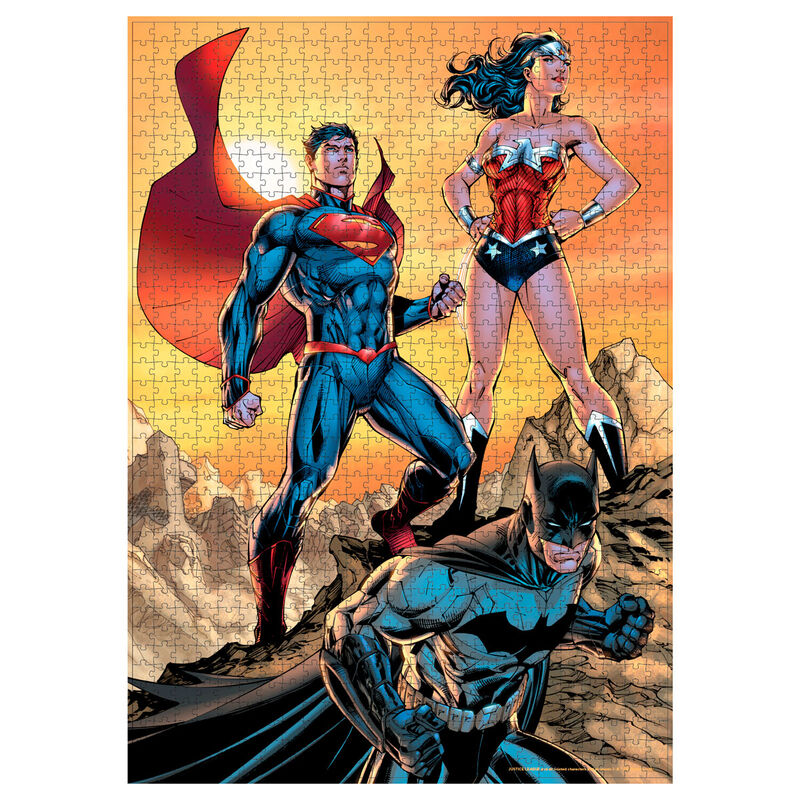 Puzzle Liga de la Justicia DC Comics 1000 piezas Frikytopia