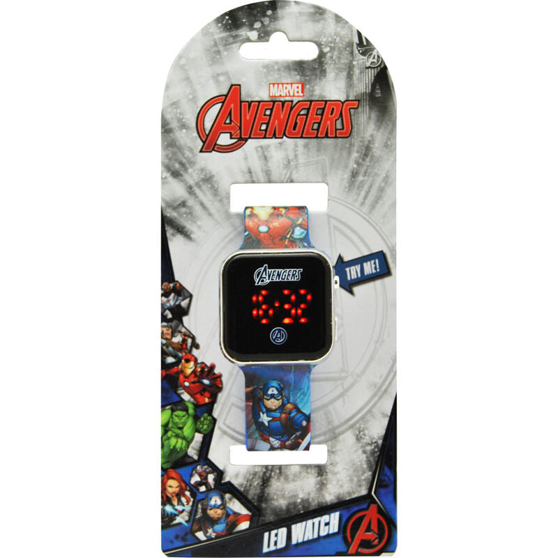 Reloj led Vengadores Avengers Marvel Frikytopia