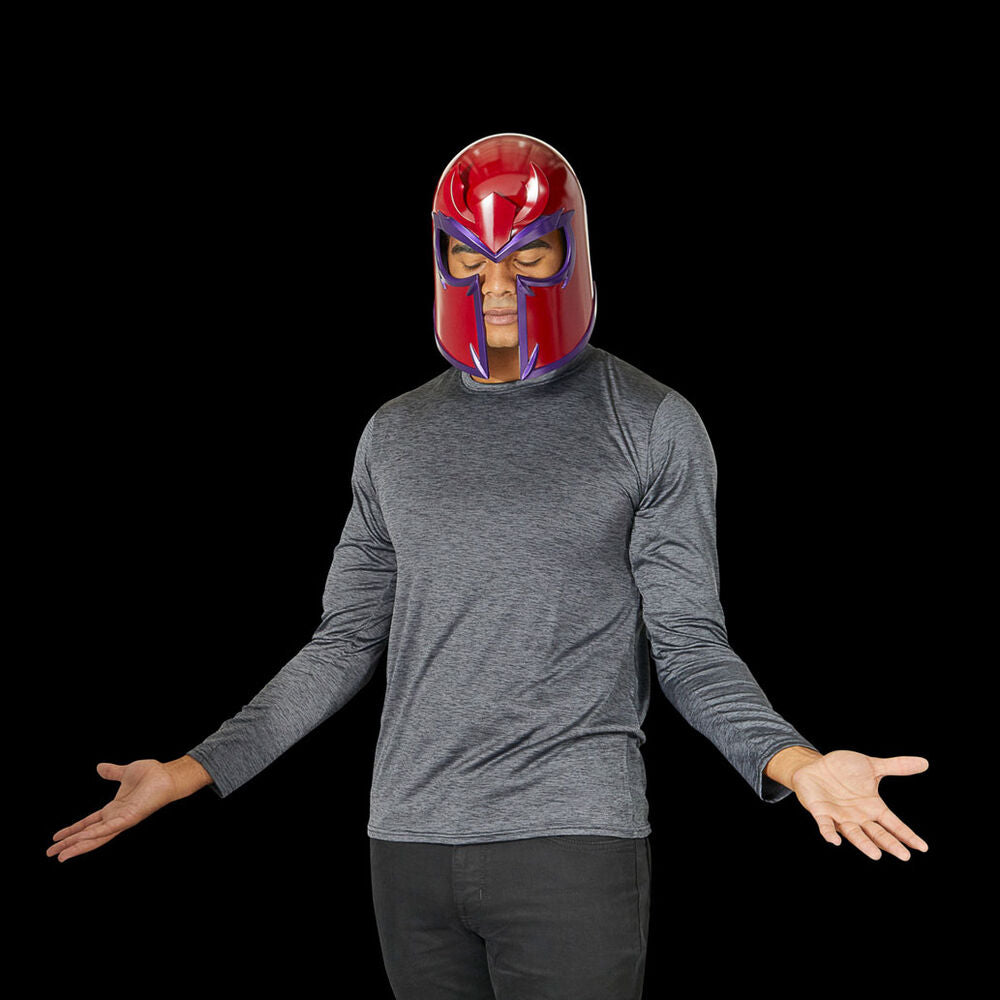 Replica casco hasbro marvel legends series x men magneto