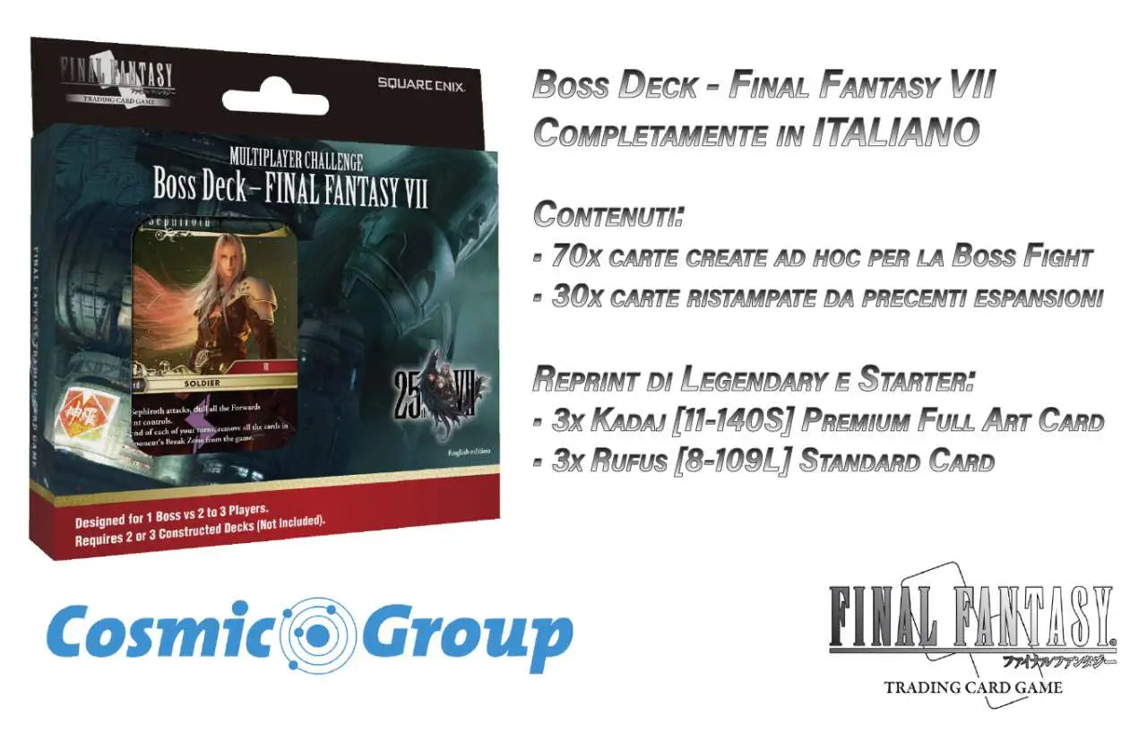 FFTCG BOSS DECK FF VII (6) Frikytopia