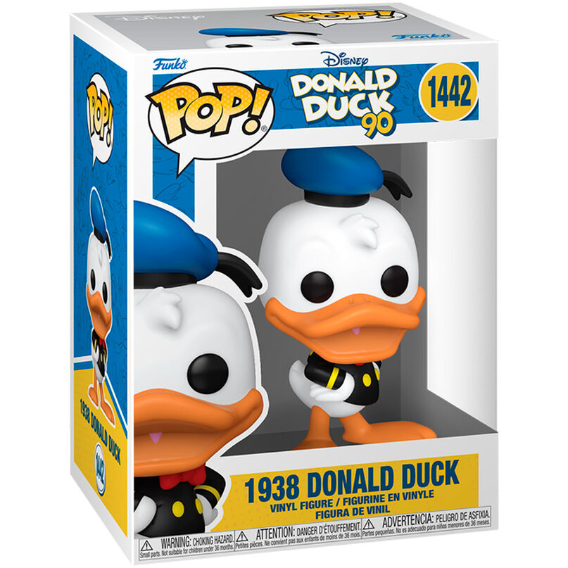 Disney DD 90th Anniversary POP Disney Vinyl Figura Donald Duck 1984